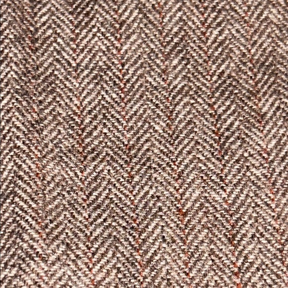 Pendleton Vintage 60 Tan and Brown Virgin Wool Scarf Made in USA - Picture 4 of 7